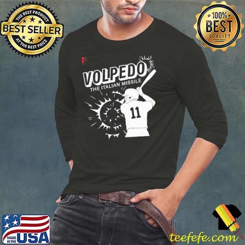 Anthony Volpe New York Yankees Volpedo The Italian missile shirt