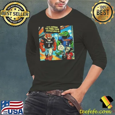 Auburn Tigers and Florida Gators The Final Four San Antonio April 2025 shirt