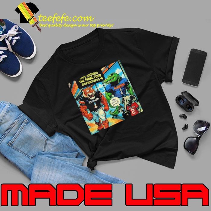 Auburn Tigers and Florida Gators The Final Four San Antonio April 2025 Unisex