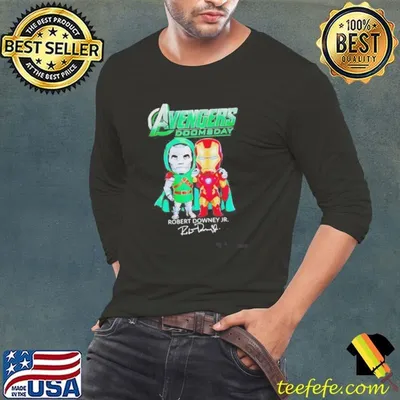 Avengers Doomsday Robert Downey Jr Shirt