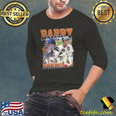 Barry Bonds San Francisco Giants MLB Baseball Player Graphic Shirt