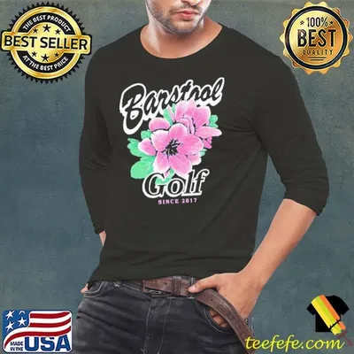Barstool Golf Flower Since 2017 shirt