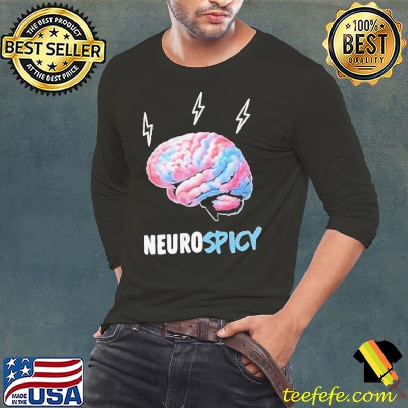 Beachgem neurospicy brain shirt