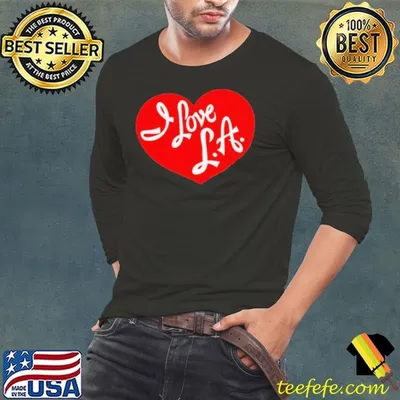 Big Bud Press Tourist I Love La shirt