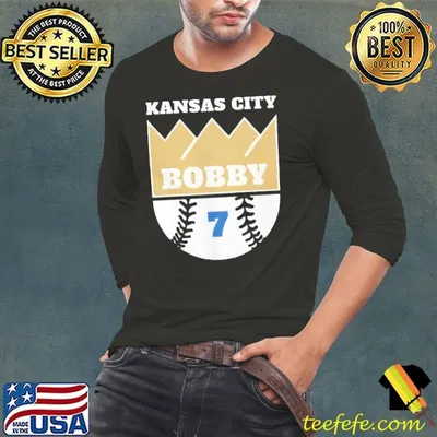 Bobby Witt Jr. 7 Kansas City Royals MLB baseball player shirt