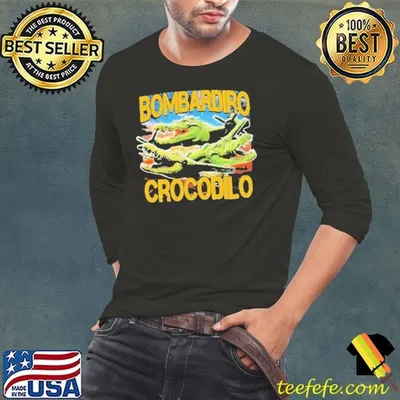 Bombardiro Crocodilo Brainrot shirt