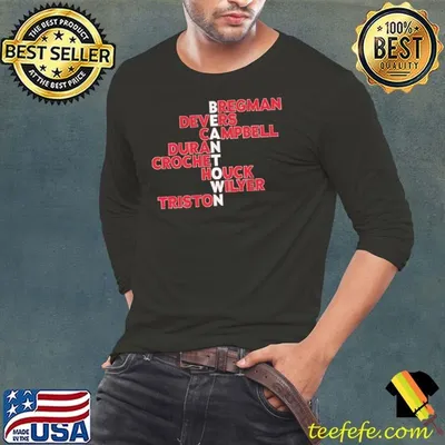 Boston Red Sox beantown names 2025 bregman devers campbell shirt