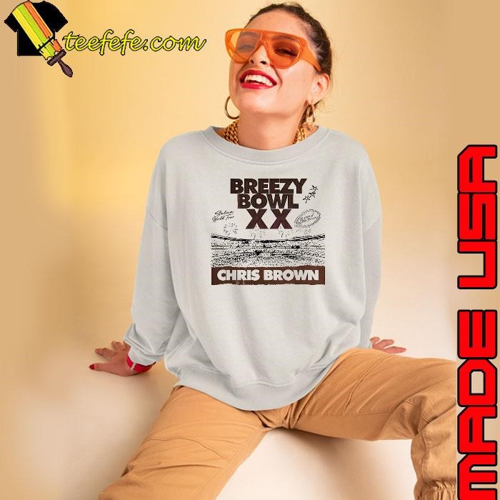 Breezy Bowl XX Tour Chris Brown Tour shirt