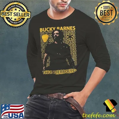 Bucky Barnes Winter Soldier Marvel Thunderbolts 2025 Shirt