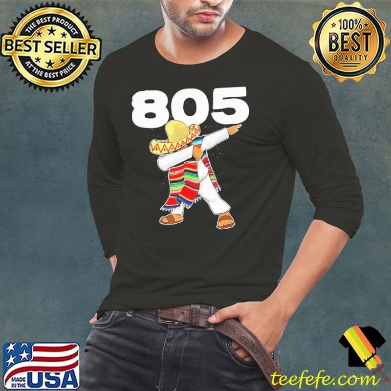 California Area Code 805 Cinco de Mayo D Dabbing shirt