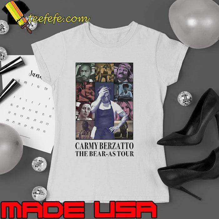 Carmy Berzatto the bear-as tour Ladies tee
