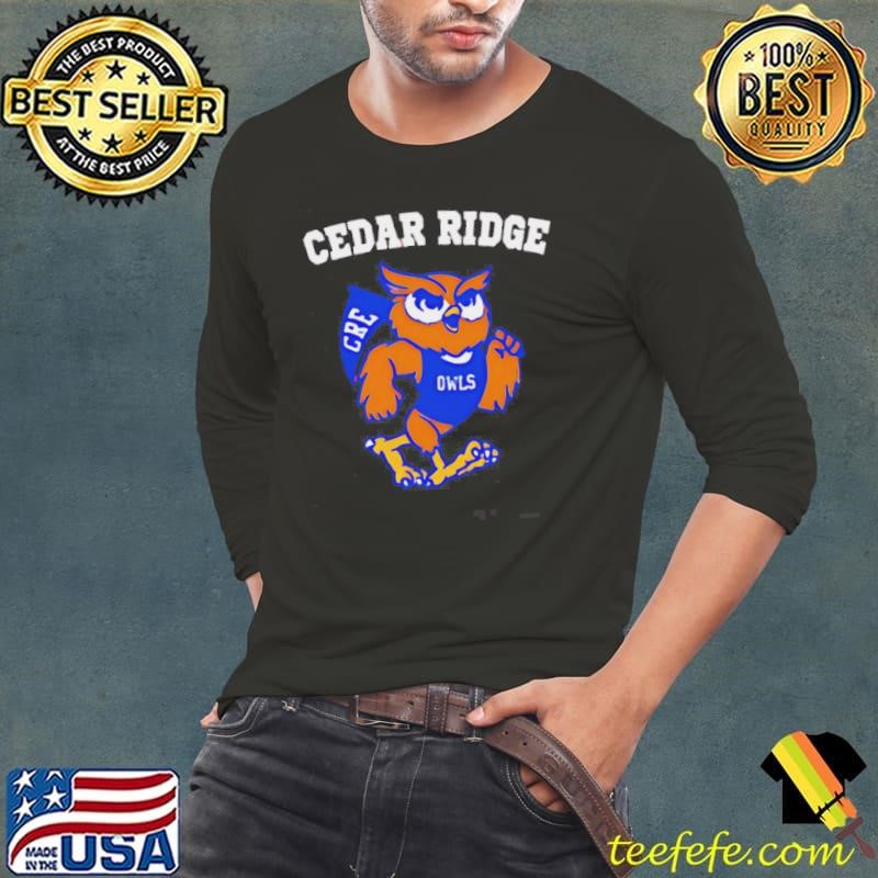 Cedar Ridge Elementary Mascot Long Sleeve Tee