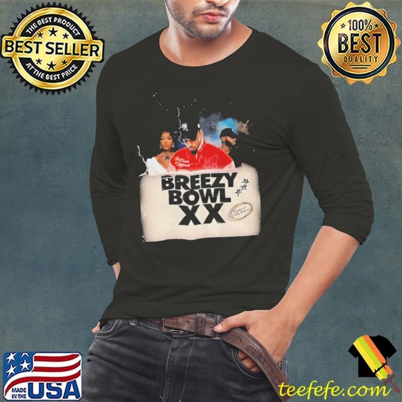 Chris Brown Breezy Bowl XX Chris Brown 20 years of Chris Brown shirt
