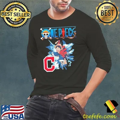 Cleveland Indians One Piece Monkey D. Luffy shirt