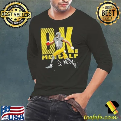 DK Metcalf Pittsburgh Steelers NFL football bold shirt