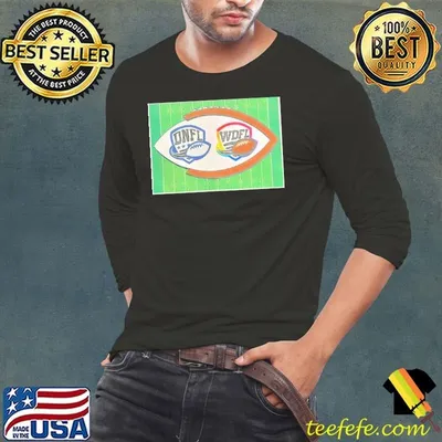 DNFL and WDFL football logo shirt