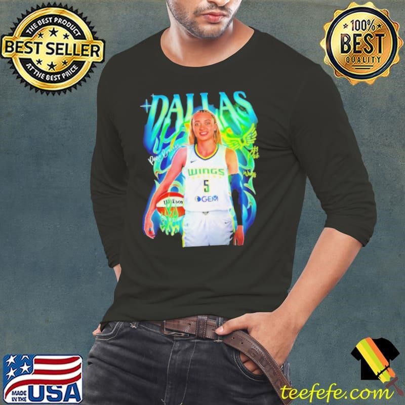 Dallas Wings Paige Bueckers NBA Draft Long Sleeve Tee