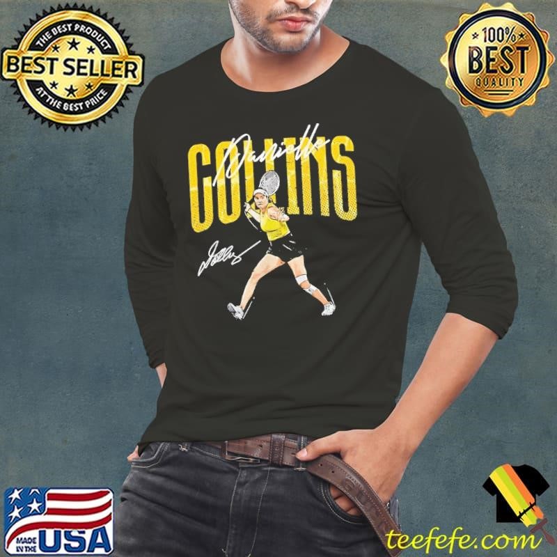 Danielle Collins tennis player name signature shirt