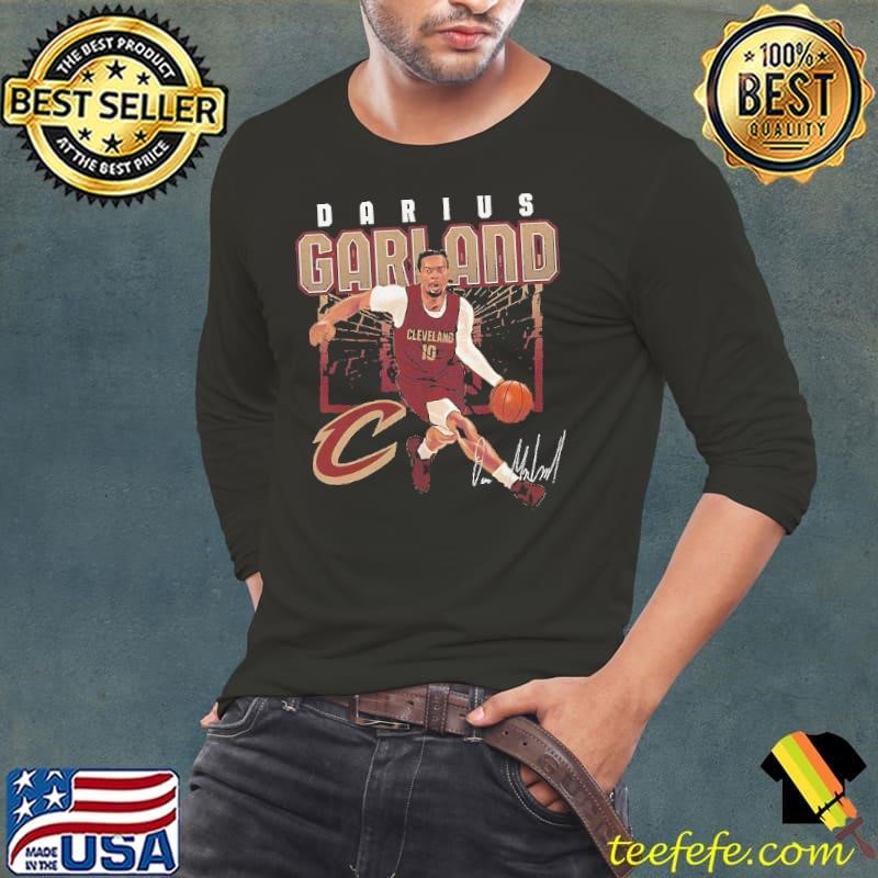 Darius Garland Cleveland Cavaliers MLB basketball player shattered signature shirt