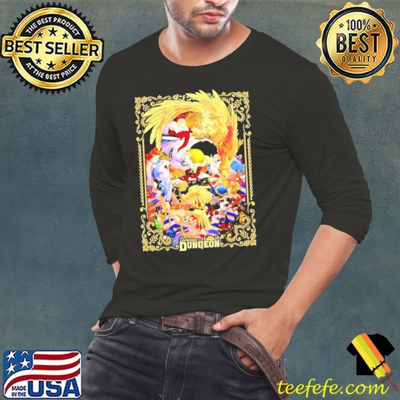 Delicious in Dungeon Tales characters card shirt
