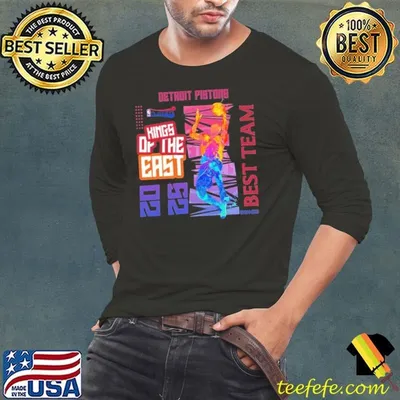 Detroit Pistons NBA Playoffs 2025 king of the East best team shirt