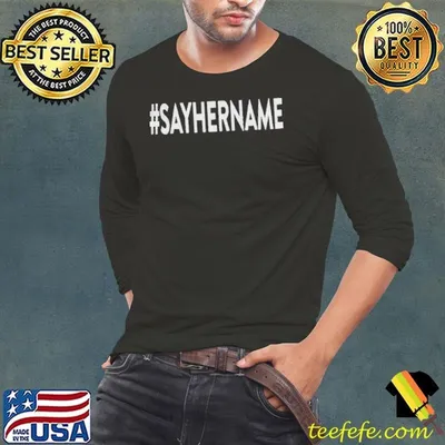 Drew Brees wearing Sayhername shirt