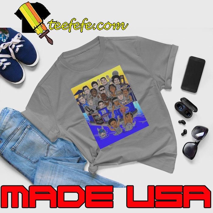 Duke Blue Devils Mens Basketball The Road Ends Here NCAA Final Four ANd Then There Were Four Caricatures shirt
