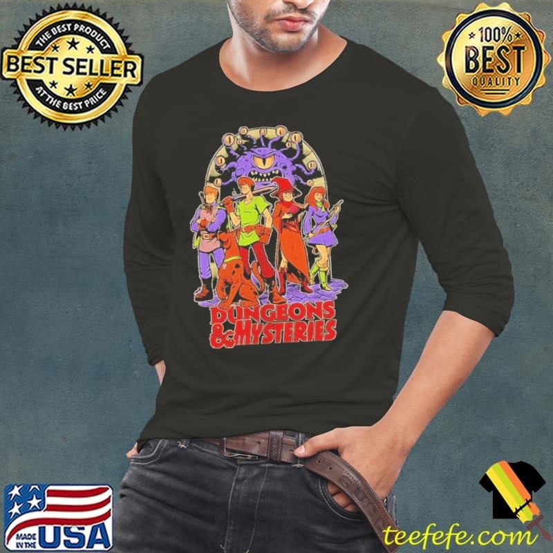 Dungeons and Mysteries Snoopy and friends Long Sleeve Tee