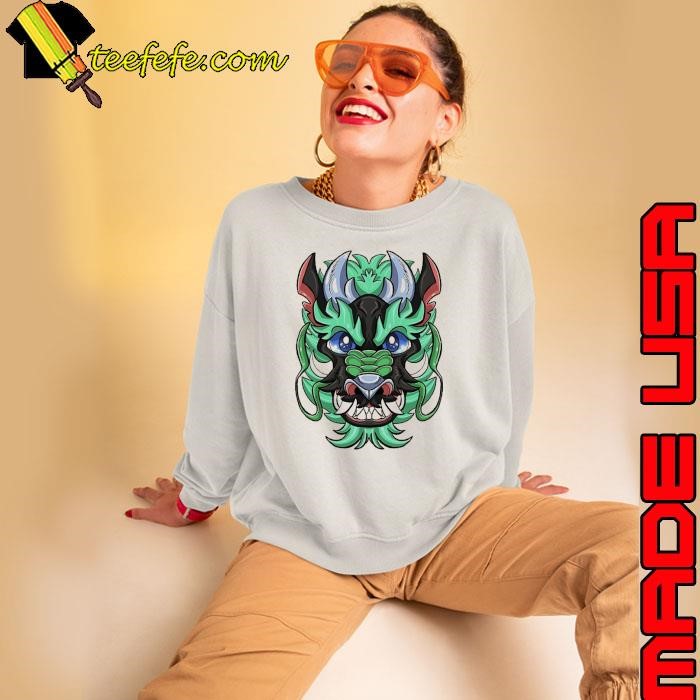 Eastern black dragon big head Sweatshirt