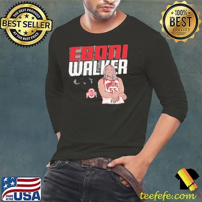 Eboni Walker Ohio State cartoon shirt