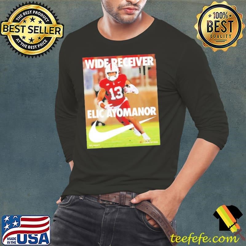 Elic Ayomanor Wide Receiver NFL Draft class of 2025 Long Sleeve Tee