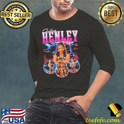 Fallon Henley WWE bootleg lightning shirt