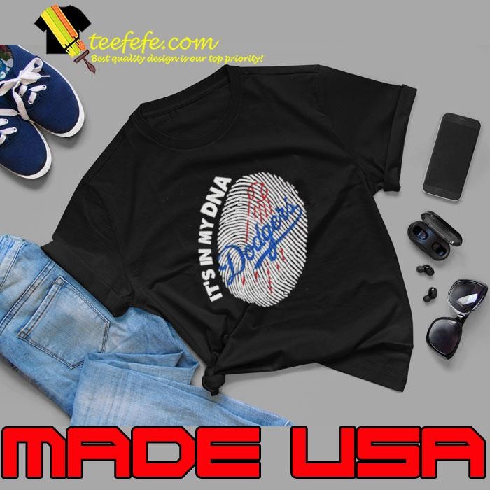 Finger Print Its In My DNA Los Angeles Dodgers Unisex