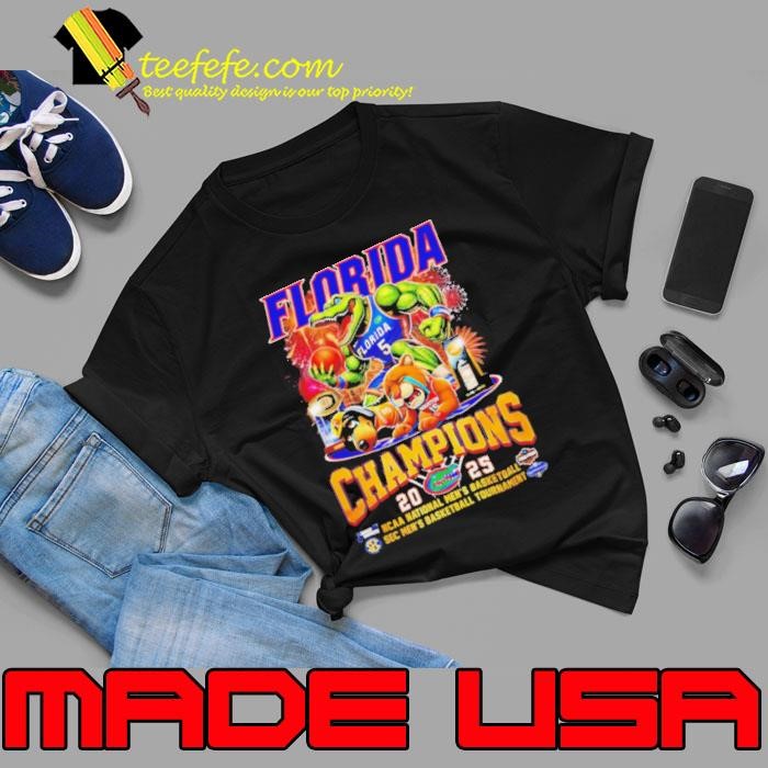 Florida Florida Champions 2025 Ncaa National Men’s Basketball Sec Men’s Basketball Tournament shirt