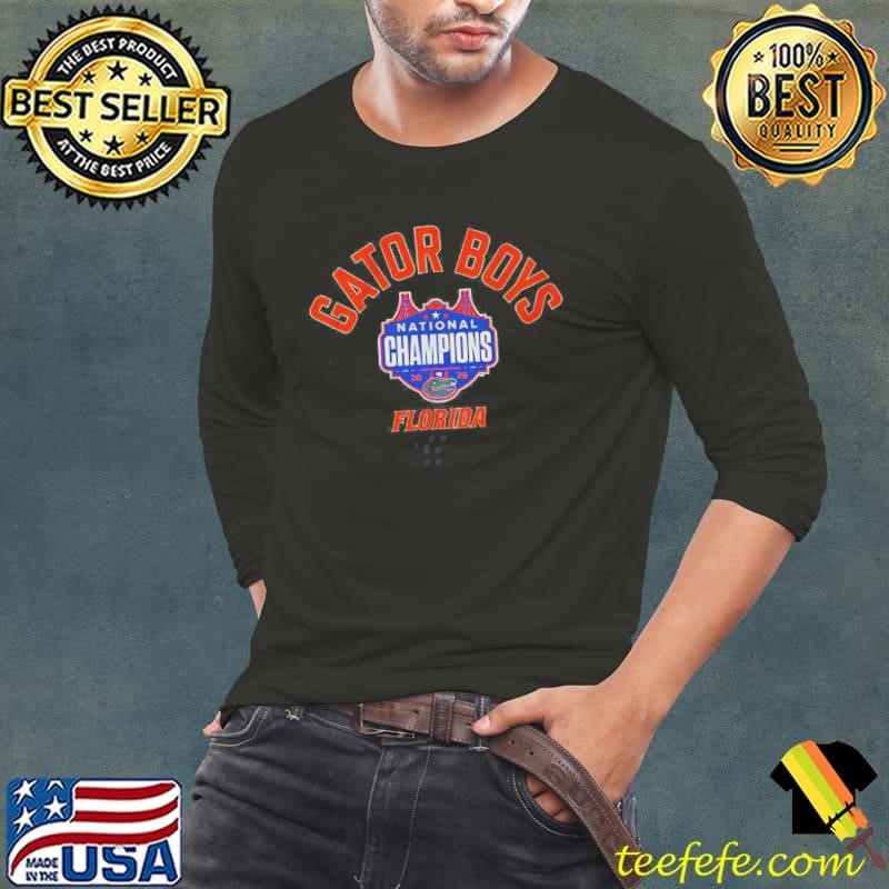 Florida Gator National Champion Gator Boys Long Sleeve Tee
