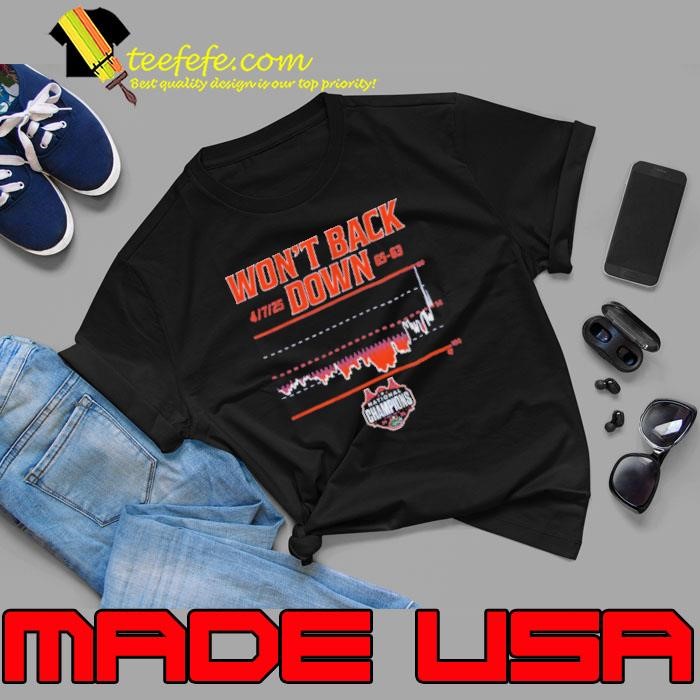 Florida MBB Won’t Back Down National Champs Shirt