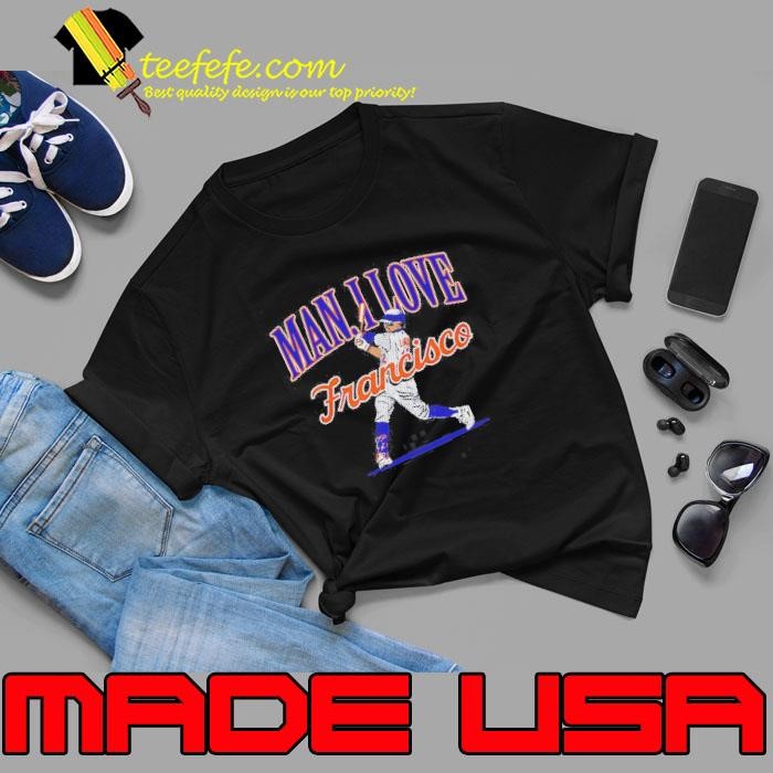Francisco Lindor New York Mets Man I Love Francisco Unisex