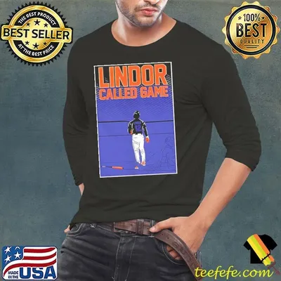 Francisco Lindor called game shirt