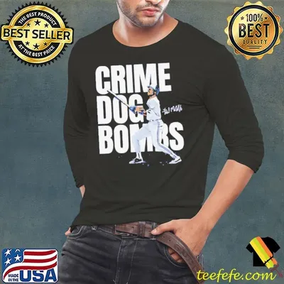 Fred McGriff Toronto Crime Dog signature shirt