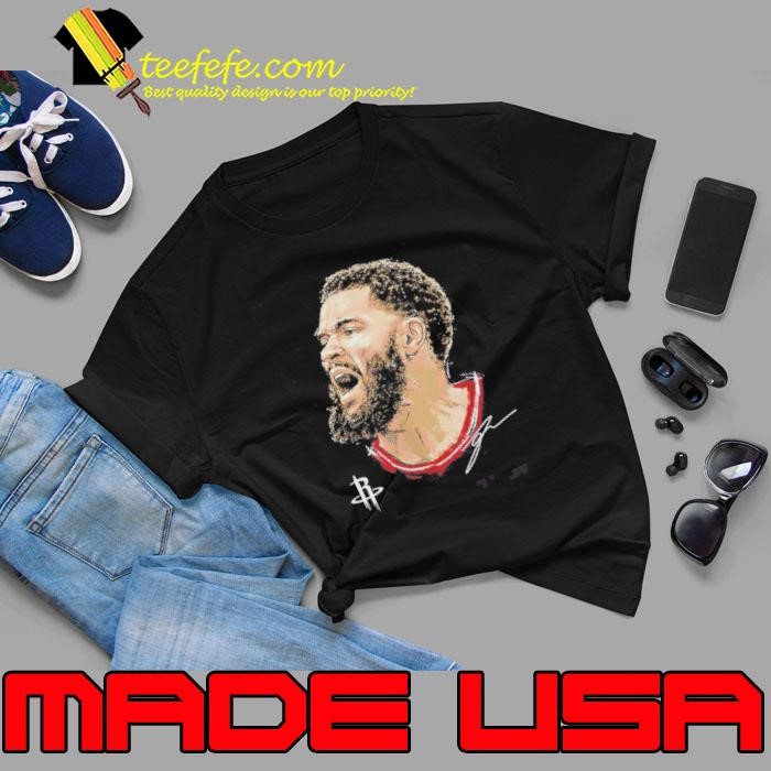 Fred VanVleet Houston Rockets MLB Basketball Player Portrait Signature Unisex