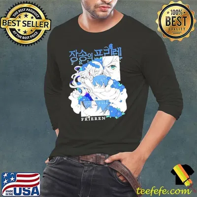 Frieren and Himmel forever characters shirt