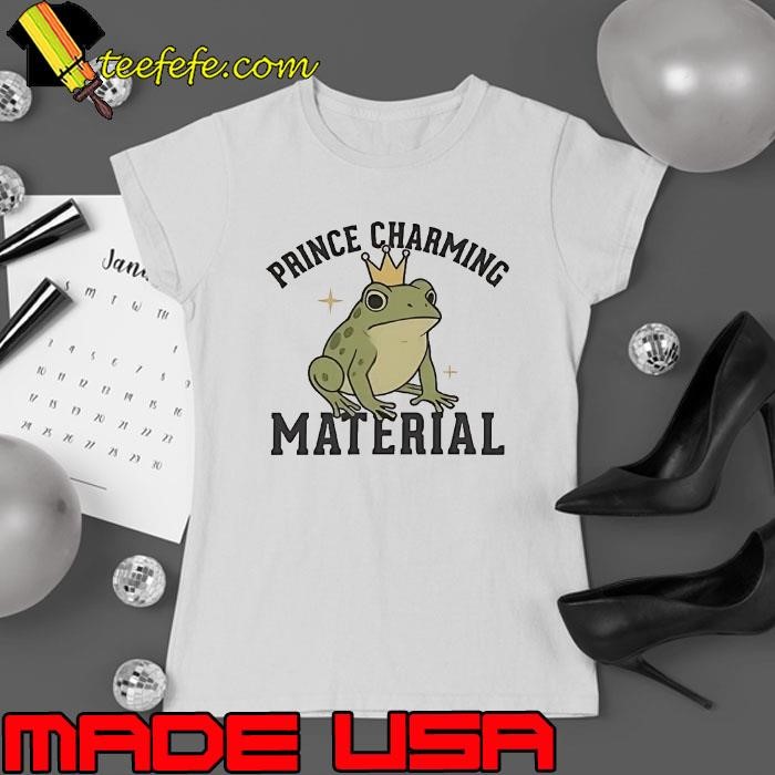 Frog prince charming materia Ladies tee