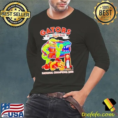 Gators National Champions 2025 Final Four Score Mascot shirt
