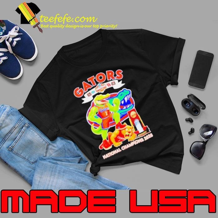 Gators National Champions 2025 Final Four Score Mascot Unisex