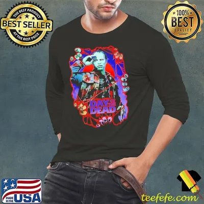 George A Romero's Day of the dead Bub salute shirt