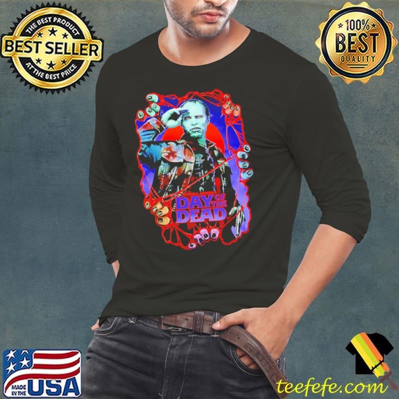 George A Romero's Day of the dead Bub salute shirt