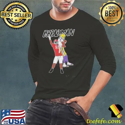 Georgia Bulldogs Jalen Carter Carry LSU Tigers Jayden Daniels Breadman Shirt
