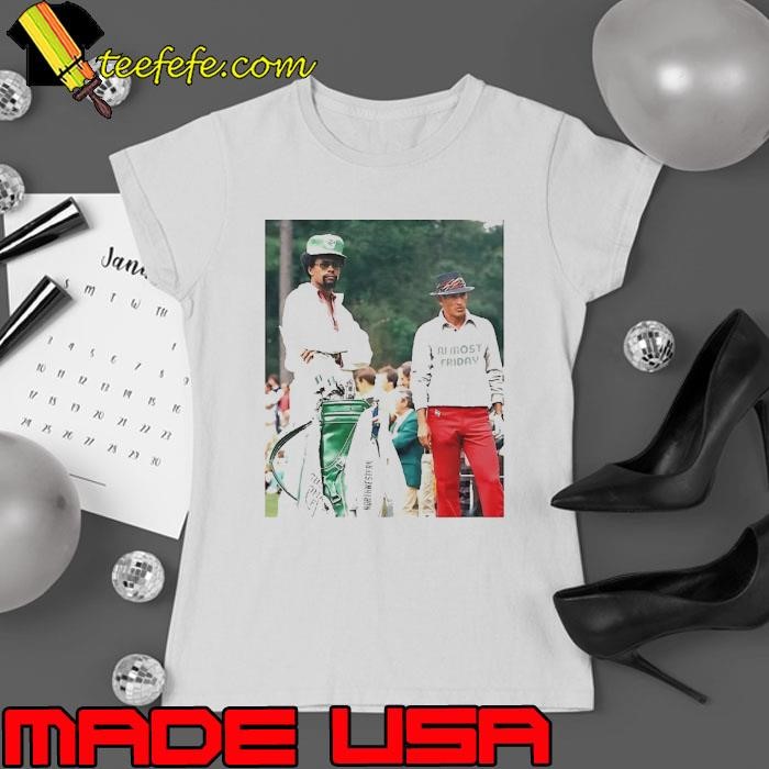 Golf Almost Friday Retro Ladies tee