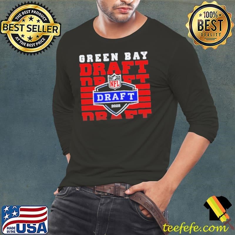 Green Bay Draft repeat NFL Draft 2025 Long Sleeve Tee