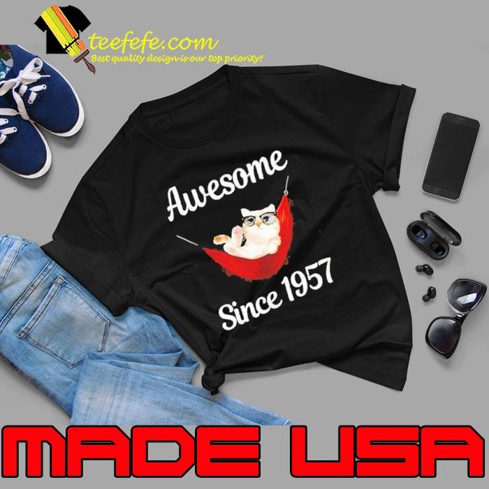 Hammock cat awesome since 1957 Unisex